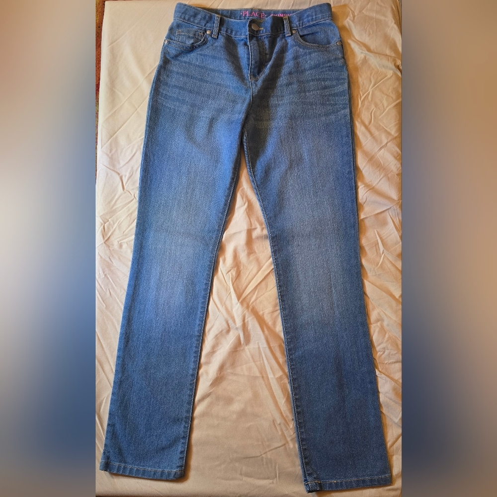 Place By Childrens Place Size 16s, Older Girl/Women's Blue Jeans
